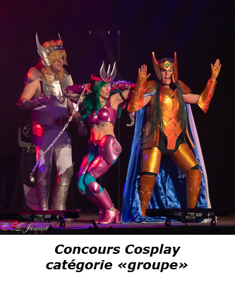 Concours Cosplay groupe